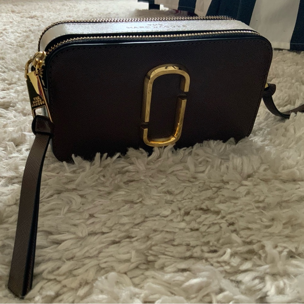 MARC JACOB THE SNAPSHOT OLIVE/BURGUNDY MULTI